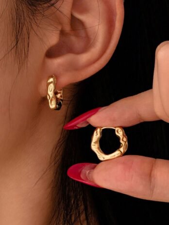 Golden Muse Statement Earrings Collection