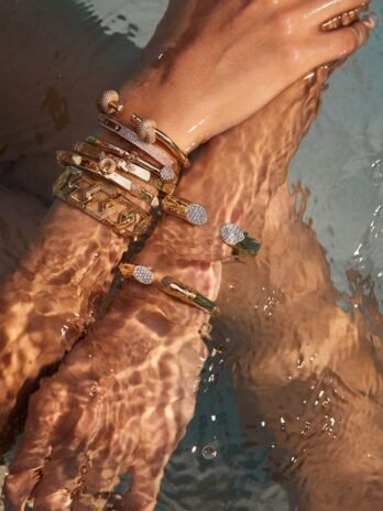Gold Tennis Bracelet