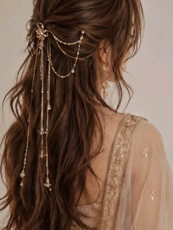 Golden Tresses Hair Jewelry Collection