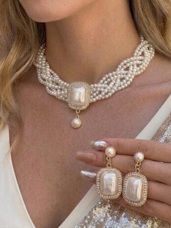 Pearl Grace Necklace Set Collection