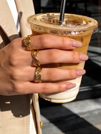 Elegant Glow Rings